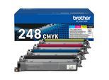 4er Original Multipack Set für Brother TN-248CMYK MFC-L 3740 Series Toner