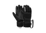 Skihandschuhe REUSCH "Andy R-TEX XT", Damen, Gr. 7.5, schwarz, 46% Polyester, 25% Polyamid, 25% Ziegenleder, 4% Elasthan, unifarben, Handschuhe, sehr warm,wasserdicht,atmungsaktiv