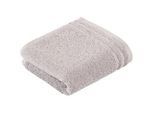 Vossen Gästetuch , Hellgrau , Textil , Uni , 30x50 cm , Textiles Vertrauen - Oeko-Tex®, Made in Austria , saugfähig , Heimtextilien, Badtextilien, Gästehandtücher