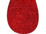 Grund Wc-Deckelbezug , Rot , Textil , 47x50 cm , Oeko-Tex® Standard 100, Made in Europe , Heimtextilien, Badtextilien, WC Vorleger