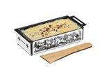 Trisa Electronics Raclette-Grill , Weiß , Metall , 10x5x19.50 cm , Fsc , antihaftbeschichtete Raclette-Pfännchen, rutschfeste Füße , Kochgeschirr, Tischgrills & Fondues, Raclette-Grills