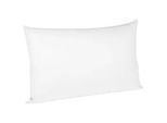 Fleuresse Polsterbezug , Weiß , Textil , Uni , 40x80 cm , Textiles Vertrauen - Oeko-Tex® , atmungsaktiv, hautfreundlich, saugfähig , Heimtextilien, Bezüge, Polsterbezüge