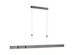 Neuhaus Pure Led-Hängeleuchte , Anthrazit, Grau , Metall, Kunststoff , Uni , länglich , 5.5x110-200x120-200 cm , Farben fixierbar, mit Schalter, Farbtemperaturwechsler , Lampen & Leuchten, Leuchtenserien