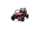 Chipolino Kinder Elektrofahrzeug Explorer Doppelsitzer Offroad LED Hupe MP3 USB rot