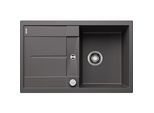 Blanco Metra 45 s Spüle 518868 78 x 50 cm, PuraDur felsgrau, reversibel, Ablauffernbedienung mit Drehbetätigung