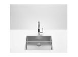 Dornbracht Einbau-Becken 38551003-85 550 x 400 x 175 mm, aufliegend o. flächenbündig, Edelstahl poliert