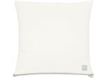Dekokissen APELT "3900" Gr. 3, beige (natur, unifarben), B:49cm H:0,5cm L:49cm, Obermaterial: 100% Polyacryl, Dekokissen_Sitzkissen_Kissenhüllen