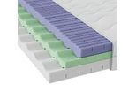 Boxxx Komfortschaummatratze , Weiß , Textil , H2 + H3 , rechteckig , 80x220 cm , Über- und Sondergrößen erhältlich, Tragegriffe, Wendematratze, Bezug rundum abnehmbar , Schlafzimmer, Matratzen