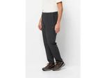 Fahrradhose JACK WOLFSKIN "BIKE COMMUTE WI PANTS M", Herren, Gr. L (52), Normalgrößen, grau (phantom), OBERSTOFF 89% POLYESTER, 11% ELASTHAN FUTTER 100% POLYESTER, Hosen