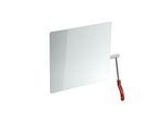 Hewi Kippspiegel 802.01.100R33 725x741x73mm, Hebel rechts, rubinrot
