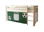 Spielbett Holz Malte ca. 90x200 cm Grün