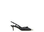 Elisabetta Franchi Hohe Schuhe - Nappa Leather Slingback - Gr. 37 (EU) - in Schwarz - für Damen