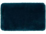 Badematte GÖZZE "»DELUXE«", blau (lagune), rechteckig (70cm x 120cm ), 1 Stk., Polyester, Badematten, Badematte, mit extra hohem Flor