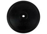 Hantelscheibe , Schwarz , Metall, Kunststoff , rund , 39.8x4.2x39.8 cm , Freizeit & Co, Sport & Fitness, Krafttraining