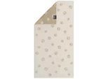 Cawoe Handtuch , Beige , Textil , Streifen , 30x50 cm , Textiles Vertrauen - Oeko-Tex®, Made in Germany, Oeko-Tex® Standard 100 , saugfähig, Aufhängeschlaufe, strapazierfähig, durchgefärbt, hochwertige Qualität , Heimtextilien, Badtextilien, Handtücher