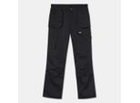 Arbeitshose DICKIES "Dickies Workwear Hosen REDHAWK PRO TROUSERS", Gr. 32x32, Länge 32, schwarz, Obermaterial: 65% Polyester, 35% Baumwolle, Hosen Arbeitshose