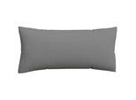 Schlafgut Kopfpolsterbezug , Grau , Textil , Uni , 40x80 cm , Oeko-Tex® Made IN Green, AZO-frei, Textiles Vertrauen - Oeko-Tex®, Grüner Punkt , bügelleicht, bügelfrei , Heimtextilien, Bezüge, Polsterbezüge