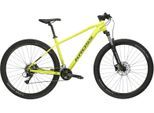 Mountainbike KROSS "Hardtail Level 1.0" Gr. 56, grün (lime, schwarz), Fahrräder, Herren, 56cm, 29 Zoll (73,66cm) hinten: 29 Zoll (73,66cm)