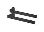 hansgrohe Axor Handtuchhalter 42821670 409mm, 2-armig, schwenkbar, mattschwarz
