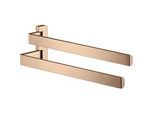 hansgrohe Axor Handtuchhalter 42821300 409mm, 2-armig, schwenkbar, polished red gold