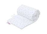 Babybay Nestchen Pique , Grau, Weiß , Stern , Füllung: Polyester , 24x149 cm , Textiles Vertrauen - Oeko-Tex®, Oeko-Tex® Standard 100 , Schlafen, Babytextil-Kollektionen
