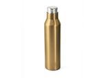 Homeware Profession. Isolierflasche , Edelstahlfarben, Goldfarben , Metall, Kunststoff , Uni , 0,5 l , 26 cm , Lfgb , lebensmittelecht , Geschirr, Kannen & Karaffen, Thermosflaschen