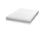 Mister Sandman Matratze 140x200 mit 7-Zonen Taschenfederkern - H3 H4 - ergonomisch - waschbarer Bezug , Weiß , Textil , H3 + H4 , Rechteckig , 140x200 cm , Oeko-Tex® Standard 100 , optimale Belüftung , Schlafzimmer, Matratzen Shop, Matratzen, Taschenfederkernmatratzen