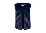 Sommerkleid HAPPY GIRLS "vest", Mädchen, Gr. 140, EURO-Größen, blau (navy), Stoff, 100% Polyester, normal, Kleider Sommerkleid