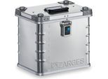 ZARGES Alu-Transportkiste, Inhalt 27 l, Innen-LxBxH 350 x 250 x 310 mm, in robuster Ausführung