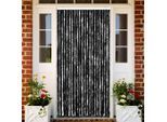 vidaXL Insektenschutz-Vorhang Anthrazit 90x200 cm Chenille