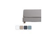 Emma Comfort Perkal Spannbettlaken 180x200cm Dunkelgrau