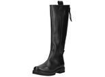 Stiefel GABOR COMFORT "Gabor Comfort Stiefel Glattleder", Damen, Gr. 40,5, schwarz, Glattleder, Schuhe Stiefel