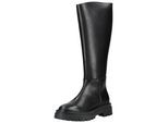 Stiefel STEVE MADDEN "STEVE MADDEN Stiefel Leder", Damen, Gr. 38, schwarz, Leder, Schuhe Stiefel