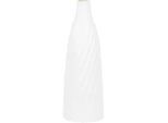 Beliani Dekovase Terrakotta weiß Florentia , Weiß , Stein , Mode , 54 cm , Dekoration, Vasen, Keramikvasen