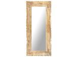 vidaXL Spiegel 110x50 cm Massivholz Mango