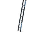 ZARGES Schwerlast-Anlegeleiter, 60 mm Alu-Sprossen, 8 Sprossen