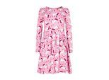 Sommerkleid HAPPY GIRLS "dress", Mädchen, Gr. 134, EURO-Größen, pink (orchid), Stoff, 100% Baumwolle, normal, Kleider Sommerkleid