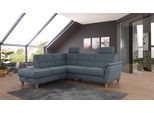 Home affaire Ecksofa "Palmera L-Form, B: 236 cm" optional Bettfunktion & Bettkasten, Federkern