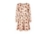 Sommerkleid HAPPY GIRLS "dress", Mädchen, Gr. 92, EURO-Größen, beige, Stoff, 100% Baumwolle, normal, Kleider Sommerkleid