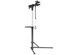 Homcom Fahrrad-Reparatur-Ständer, Halter für Fahrräder zum und Reparieren, Schwarz , Metall , 106x160x82 cm , Freizeit, Sport & Fitness, Fahrräder, Fahrradzubehör