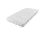 vidaXL Matratze mit waschbarem Bezug 200×160×17 cm H3