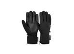 Skihandschuhe REUSCH "TIFFANY R-TEX XT", Damen, Gr. 8,5, schwarz (schwarz, weiß), 88% Polyamid, 8% Ziegenleder, 4% Elasthan, mehrfarbig, Handschuhe, mit innovativer Insert-Membran