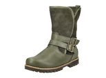 Stiefel ANDREA CONTI "Andrea Conti Stiefel Leder", Damen, Gr. 38, grün (oliv), Leder, Schuhe Stiefel
