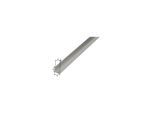 GAH Alberts U-Profil gleichschenkl.ungelocht L1000 x B10 x H8mm Aluminium, silberfarbig (473815)