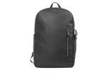 Laptoprucksack MARGELISCH "IGOS-1", Damen, Gr. B/H/T: 28cm x 40cm x 13cm, onesize, schwarz, Leder, Rucksäcke Laptoprucksack, aus LWG zertifiziertem Leder