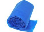 Pool-Abdeckplane GRE "Sommerabdeckplane", blau, B:361cm L:361cm, Polyethylen (PE), Planen, für Compositepools