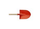 Löffert Stiele Frankfurter Schaufel rot Gr. 5 mit Stiel Import (90112EDE)