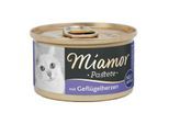 Miamor Pastete Geflügelherzen 48x85 g