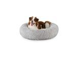 Lionto Donutbett hellgrau XXXL