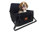 Petsation Hunde Autositz – Sicher & Bequem schwarz